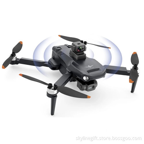 KF106 Max Drone 4k Professional 5G WIFI Dron HD Camera Anti-Shake 3-Axis Gimbal Brushless Motor RC Foldable Quadcopter